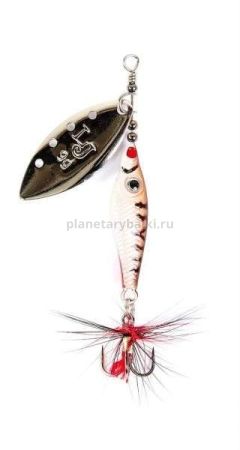 Блесна вращающаяся Lucky John TRIAN BLADE LONG 6гр., цвет 007