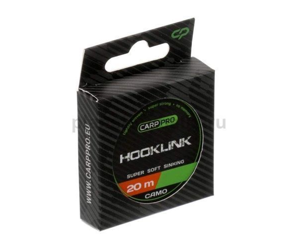 Поводковый материал CARP PRO Sinking Hooklink Camo 20м, 6,8кг, 15lb  для рыбалки, Поводковый материал CARP PRO Sinking Hooklink Camo 20м, 6,8кг, 15lb  отзывы, Поводковый материал CARP PRO Sinking Hooklink Camo 20м, 6,8кг, 15lb  купить, Поводковый материал CARP PRO Sinking Hooklink Camo 20м, 6,8кг, 15lb  купить в интернет магазине, Поводковый материал CARP PRO Sinking Hooklink Camo 20м, 6,8кг, 15lb  выбрать, Поводковый материал CARP PRO Sinking Hooklink Camo 20м, 6,8кг, 15lb  обзор, Поводковый материал CARP PRO Sinking Hooklink Camo 20м, 6,8кг, 15lb  купить в розничном магазине