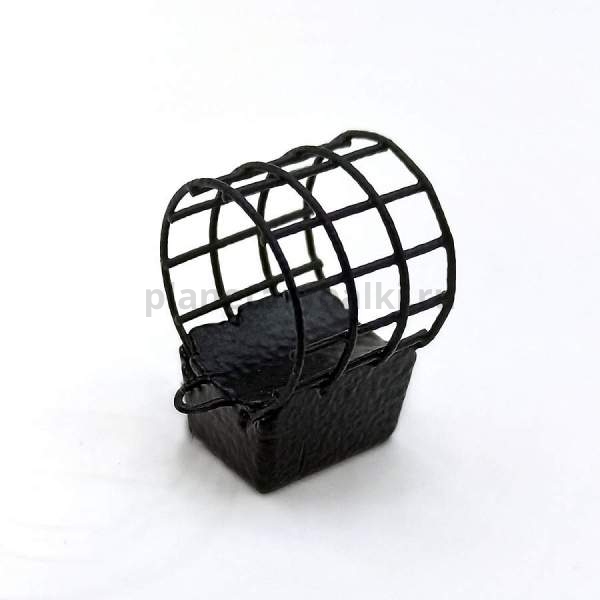 Кормушка фидерная FLAGMAN Озеро сетка SS 10х3мм, 45гр.