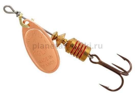 Блесна вращающаяся MEPPS Aglia №1, 3,5гр., цвет CU