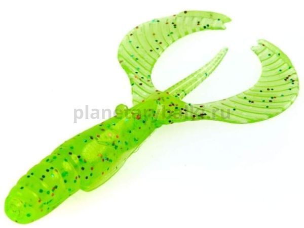 Твистеры Lucky John Pro Series Curly Shrimp 2,0in 5см, цвет S15, 10шт.