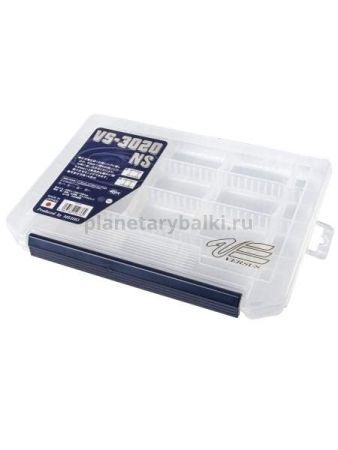 Коробка рыболовная Meiho Versus 3020NS-C Clear 25,5x19x2,8см