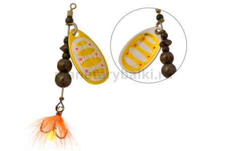 Блесна вращающаяся LureMax Daffy-1 3,2гр., цвет 011