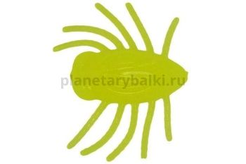 Приманка силиконовая LureMax DUNG BUG 1'' 3см, Chartreuse 05-001, 5шт.