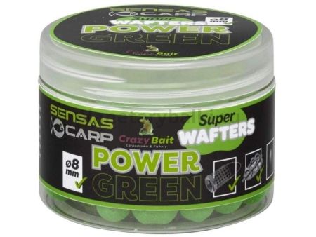 Мини бойлы нейтральной плавучести Sensas CRAZY POWER GREEN 8мм, 0.08кг