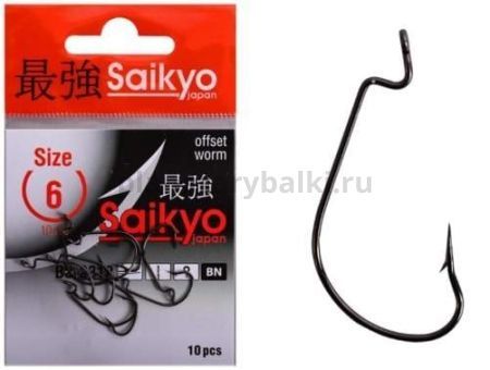 Крючки Saikyo BS-2312 BN №3/0, 10шт.