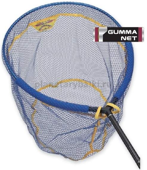 Сетка для подсачника COLMIC T-GUM02 Medium 50x40см, плавающий с прорезиненной сеткой