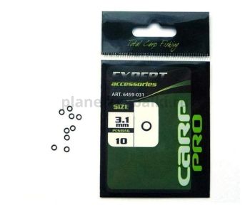 Микрокольца монтажные CARP PRO №3, 1мм, 10шт.