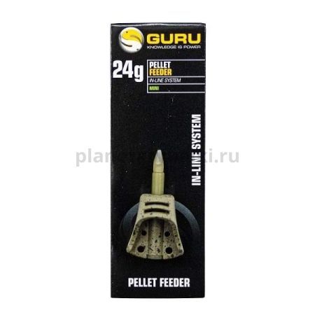 Кормушка Guru Hybrid Pellet Feeder Inline Mini 24гр.