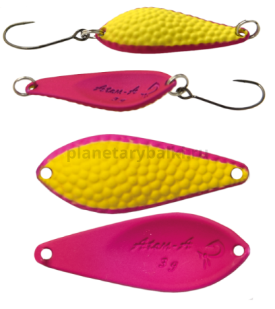 Блесна колеблющаяся LureMax Atom-A, 32мм, 3гр., цвет 02