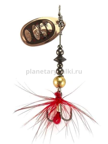 Блесна вращающаяся Lucky John BONNIE BLADE №1, 3.5гр., цвет 006 в блистере