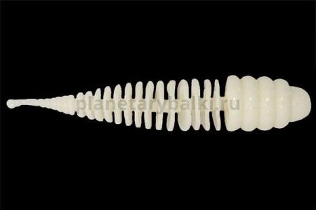 Приманка силиконовая LureMax STINKER 2'' 5см, White UV 08-009, 8шт.