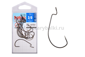 Крючки Saikyo BS-3315 BN №3/0, 10шт.