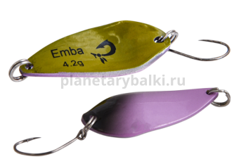 Блесна колеблющаяся LureMax Emba 33мм, 4,2гр., цвет 40