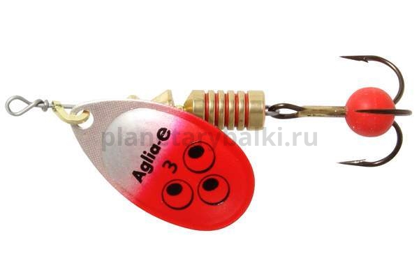 Блесна вращающаяся Mepps AGLIA-E №3, 6,5гр., цвет SR S/Red