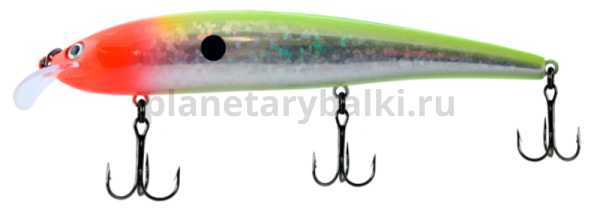 Воблер LureMax BOMBA KILLER 120FDR 120мм, 16,5гр., 1,5-2м, цвет 040