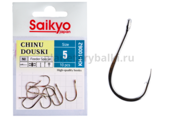 Крючки Saikyo CHINU DOUSKI NI KH-10062 №5, 10шт.
