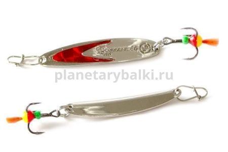 Блесна вертикальная ECOPRO Судачья красный флекс, 70мм, 15гр., цвет SRF
