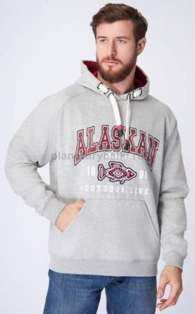 Толстовка Alaskan Promo Hoodie серый, размер M