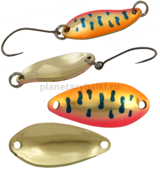 Блесна колеблющаяся LureMax Dotty 25мм, 2,4гр., цвет 31