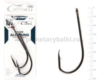 Крючки Cobra Allround BAITHOLDER CA129 №10/0, 2шт.
