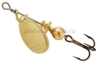 Блесна вращающаяся MEPPS Aglia №0, 2,5гр., цвет OR
