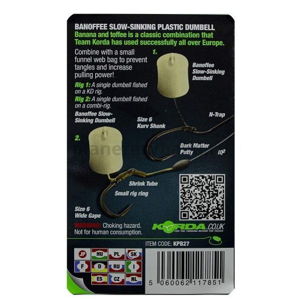 Имитационная приманка KORDA Dumbell Slow Sinking Banoffee 16мм для рыбалки, Имитационная приманка KORDA Dumbell Slow Sinking Banoffee 16мм отзывы, Имитационная приманка KORDA Dumbell Slow Sinking Banoffee 16мм купить, Имитационная приманка KORDA Dumbell Slow Sinking Banoffee 16мм купить в интернет магазине, Имитационная приманка KORDA Dumbell Slow Sinking Banoffee 16мм выбрать, Имитационная приманка KORDA Dumbell Slow Sinking Banoffee 16мм обзор, Имитационная приманка KORDA Dumbell Slow Sinking Banoffee 16мм купить в розничном магазине