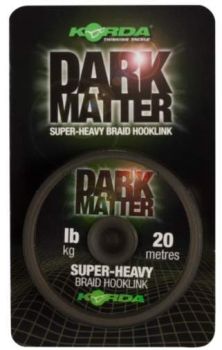 Поводковый материал KORDA Dark Matter Braid 20м, 9кг, 20lb 