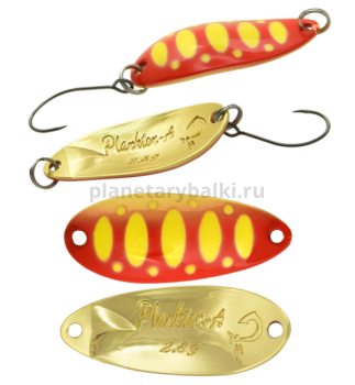 Блесна колеблющаяся LureMax Plankton-A 30мм, 2,8гр., цвет 22