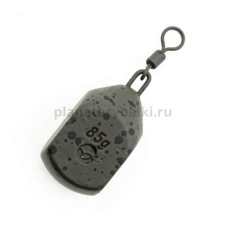 Грузило KORDA Square Pear Swivel 3,0oz, 84гр.