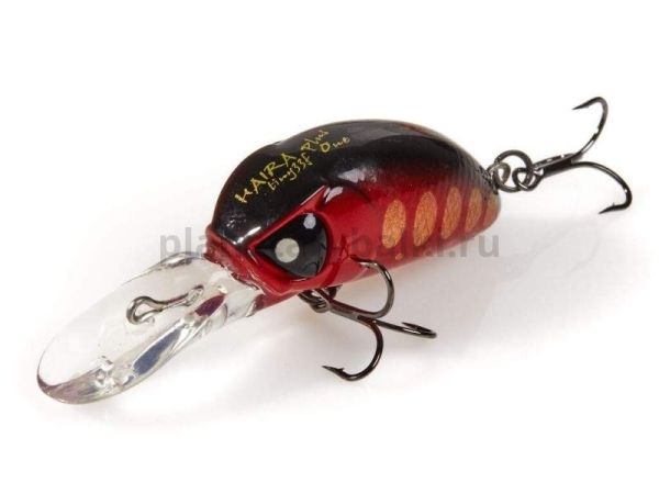 Воблер плавающий LUCKY JOHN Pro Series HAIRA TINY LBF 33мм, 4гр., до 1м, цвет 202 Plus Foot