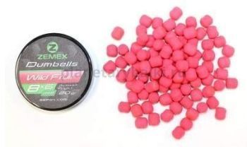 Бойлы плавающие ZEMEX Pop-Ups Dumbells Wild Fruit 8х6мм, 20гр.