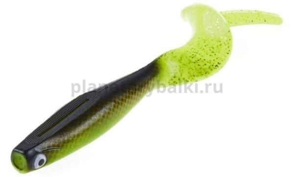 Твистер Lucky John 3D BBS Series KUBIRA FIRE TAIL 9,0in 22,86см, цвет PG45, 1шт.