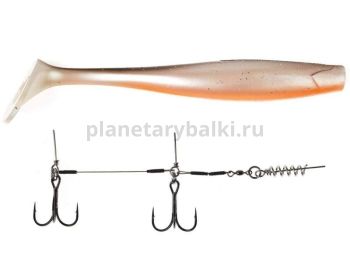 Виброхвост LJ 3D BBS Series GIANT KUBIRA SWIM SHAD 10,3in (26,00)/PG18 1шт.+Stinger XL