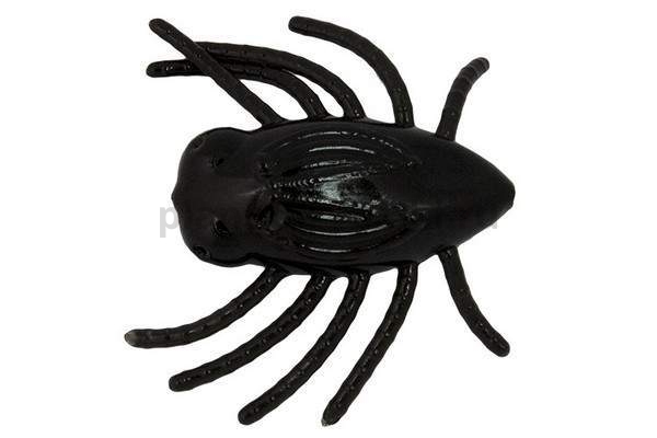 Приманка силиконовая LureMax DUNG BUG 1'' 3см, Black 05-006, 5шт.