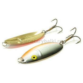 Блесна колеблющаяся Mister Cro ЧЕРНОСПИНКА 65мм, 16гр., цвет SDr