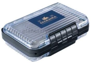 Коробка рыболовная Волжанка двухсторонняя 10,8х7,8х3,2см