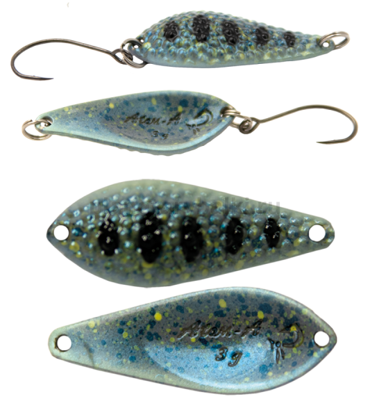 Блесна колеблющаяся LureMax Atom-A, 32мм, 3гр., цвет 108