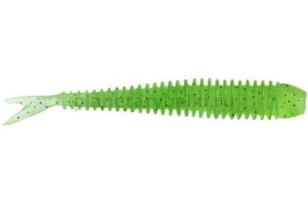 Силиконовая приманка LureMax RIOTA 2'' 5,5см, Lime pepper 002, 15шт.