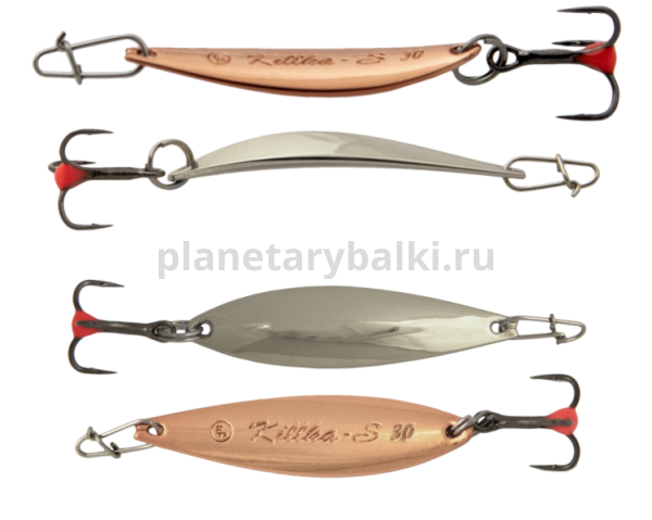 Блесна вертикальная ECOPRO Killka-S, 30мм, 2гр., цвет SC
