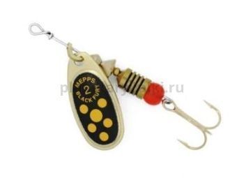 Блесна вращающаяся MEPPS Black Fury Jaune №2, 4,5гр., цвет OR