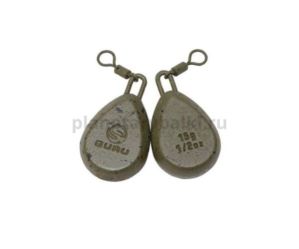 Грузило GURU Flat Pear Bomb 15гр.