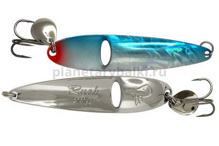 Блесна колеблющаяся LureMax Rush 90мм, 28гр., цвет 20, Silver eye