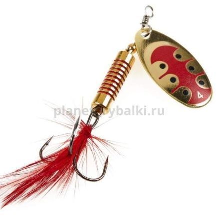 Блесна вращающаяся Lucky John SPIN X ROUND №04, 11гр., цвет GX1