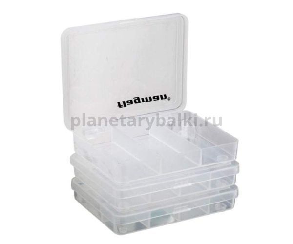 Набор рыболовных коробок Flagman 110х85х20мм, 3шт.
