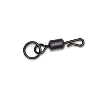 Вертлюг с кольцом и быстросъемом KORDA Kwick Change Swivel №11