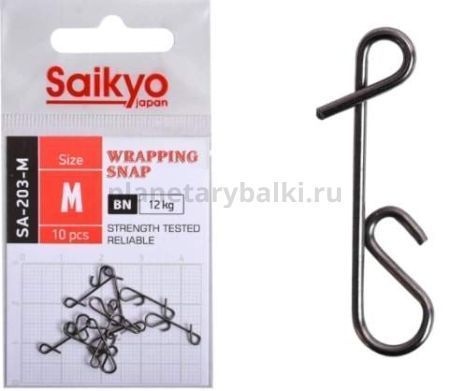 Застежка Saikyo SA-203-M 10 шт