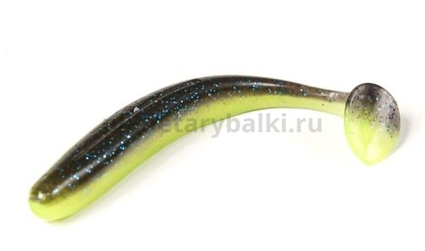 Виброхвост LUCKY JOHN Pro Series SLIM SHAKER 3in 7.6см, цвет T53, 9шт.