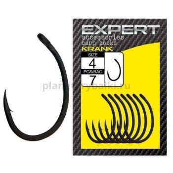 Крючок CARP PRO Teflon Krank №4, 7шт.