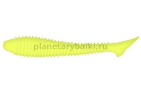Виброхвост LureMax SEEKER 4'' 10см, Chartreuse 04-001, 4шт.